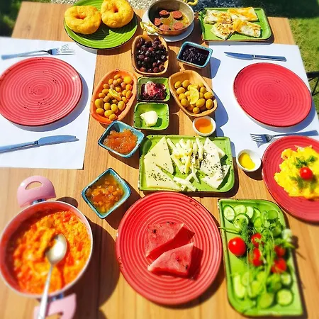 Ebruli Cunda Oda ve Kahvaltı Ayvalı